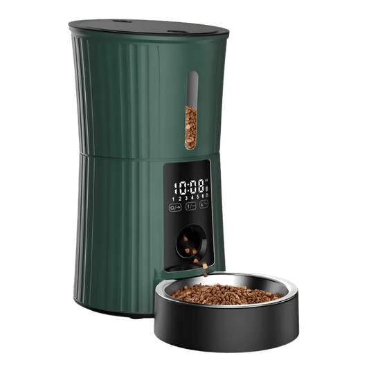 PetGenix Futterautomat Katze 4L mit Wifi & App – Futterautomat Katze – MVM